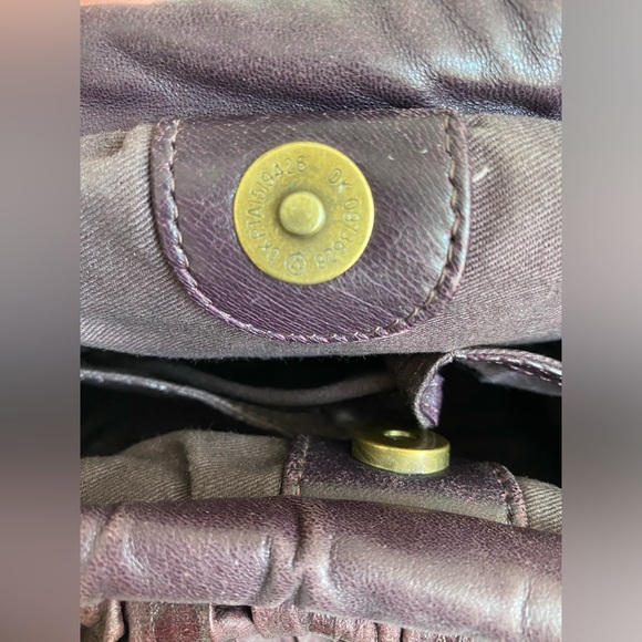 ⭐️HP⭐️Anthropologie|Scrunched Leather Hobo - Picture 10 of 11